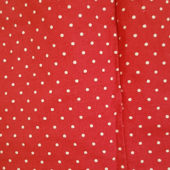 [SUZY SHIER] Red Polka Dot Sleeveless Top - Picture 7 of 9